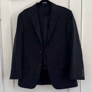 Jos. A. Bank Dark Navy Pinstripe Suit